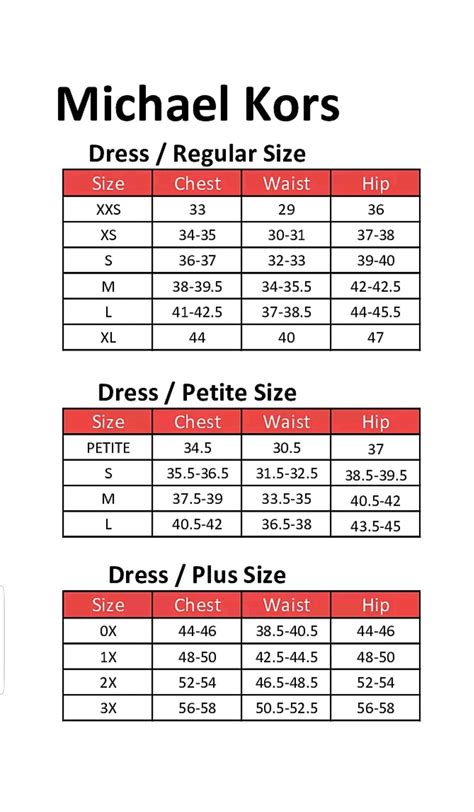 michael kors 8m size|michael kors clothing size chart.